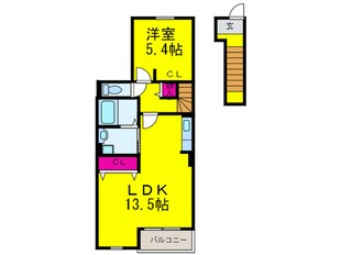 オーセンティックⅣの物件間取画像